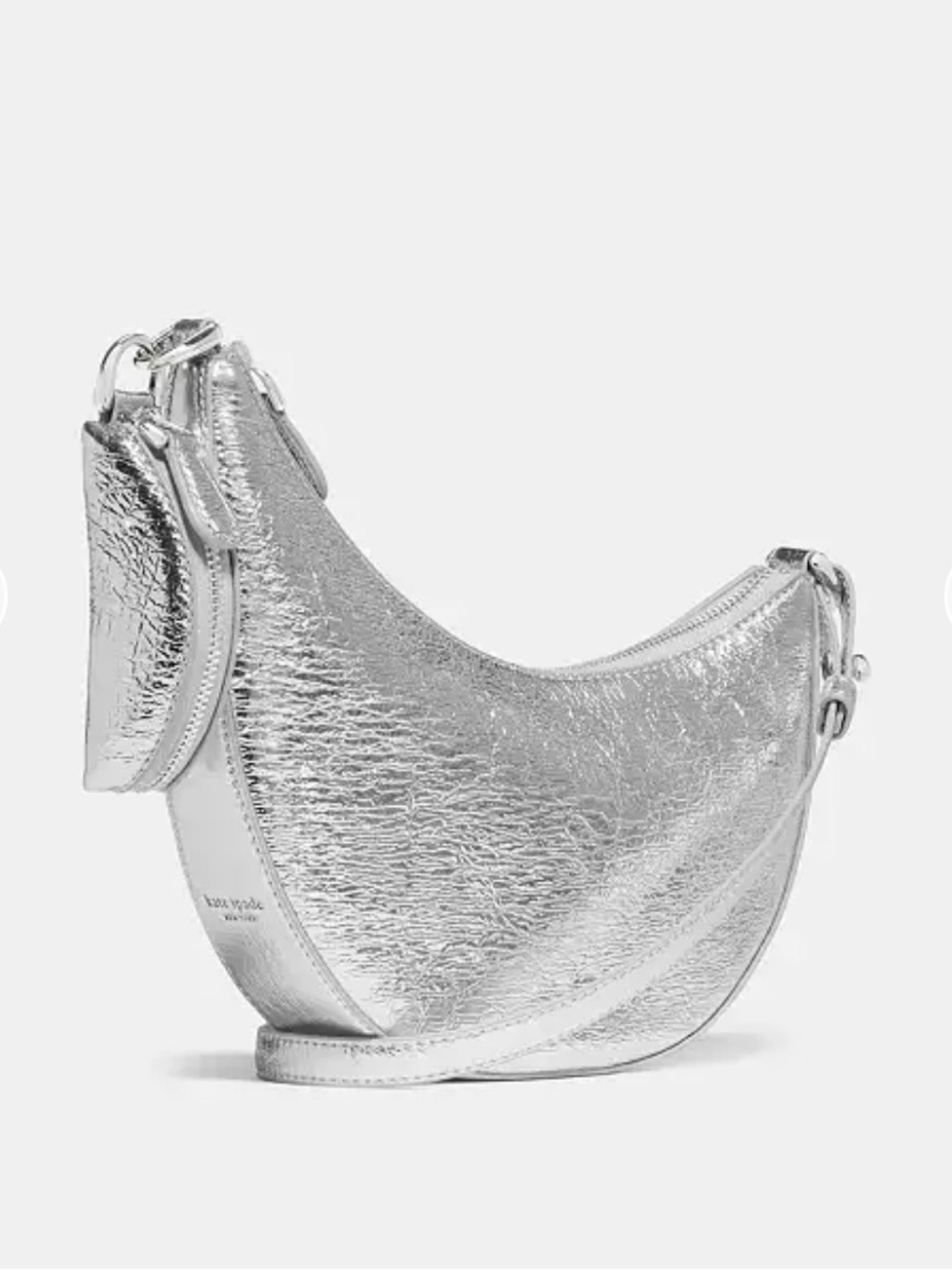 Kate spade Duo Crinkle Metallic Mini Shoulder Bag